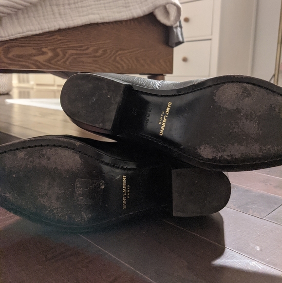 AUTHENTIC YSL Black Wyatt Jodhpur Boots - Picture 13 of 15